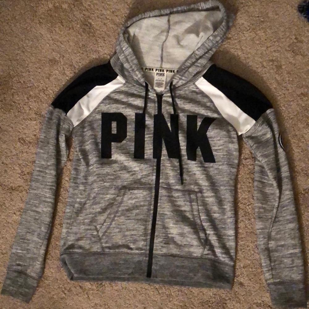 PINK zip up jacket/sweater